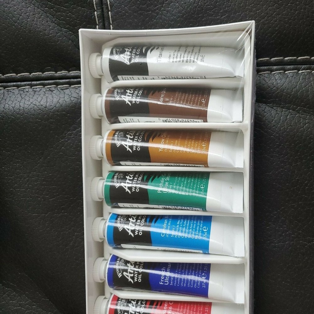 Winsor & Newton Artisan Water Mixable Oil Colour 10 Count Pack of Assorted Paint - Picture 8 of 8